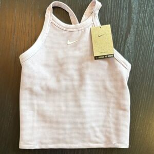 Nike Lavender Ribbed Sports Tank Top